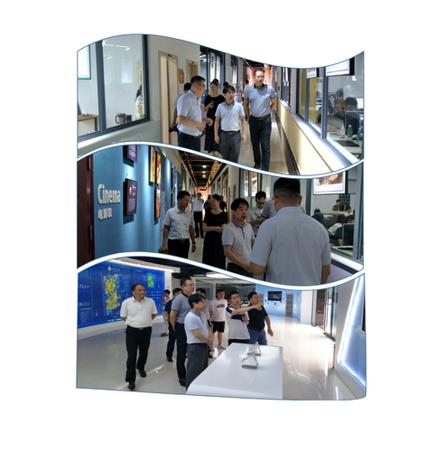 李常健副校长参观产教融合师范基地、“智慧城市和智慧校园”项目