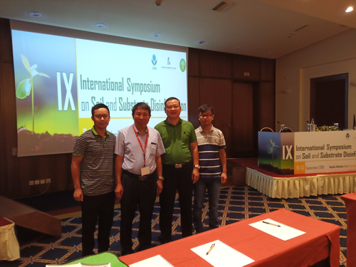 bat365官网教师受邀参加第九届土壤与基质消毒国际研讨会